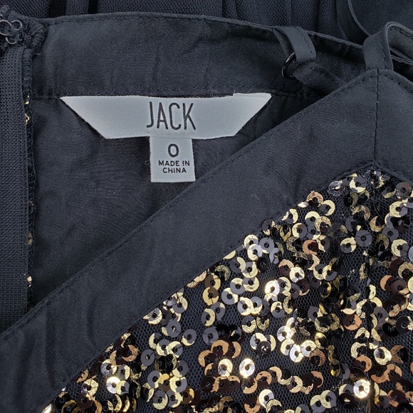 Jack by BB Dakota Carrian Sequin Dress in Black - Picture 7 of 8